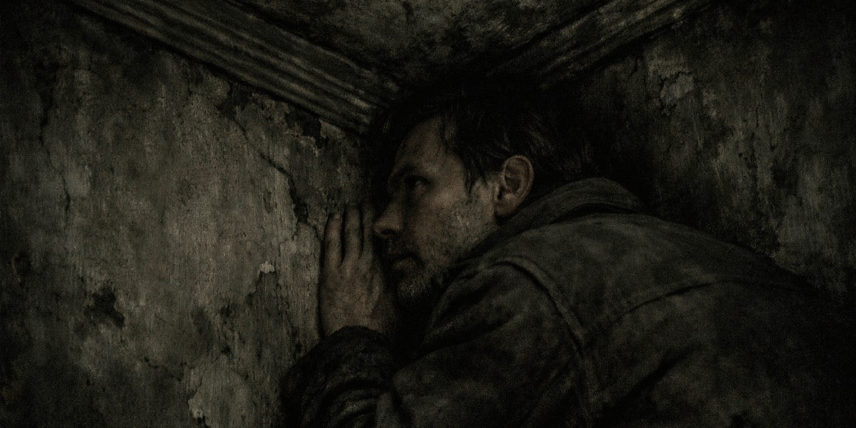 Through the Return — journal photograph from Entry #028 of The Dead Journal by Thomas Hale