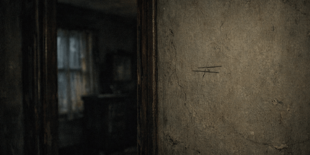 Three-Sixteenths Off — journal photograph from Entry #032 of The Dead Journal by Thomas Hale