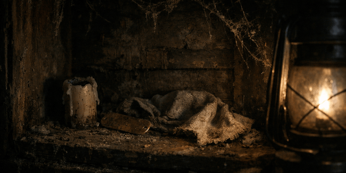 A Place for Night — journal photograph from Entry #035 of The Dead Journal by Thomas Hale
