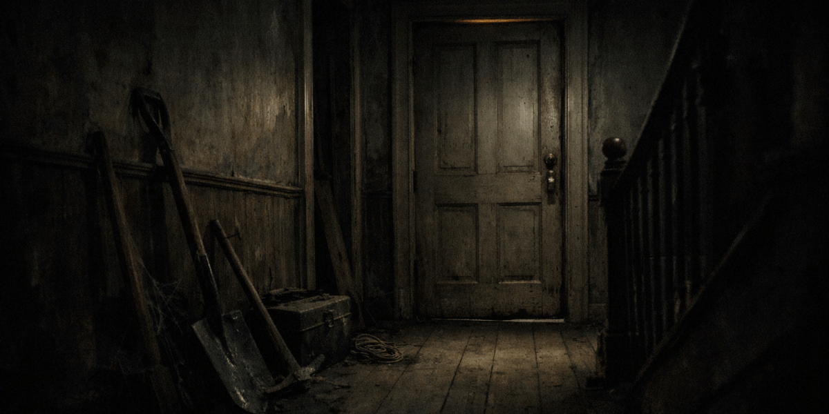 Room at the Landing — journal photograph from Entry #036 of The Dead Journal by Thomas Hale