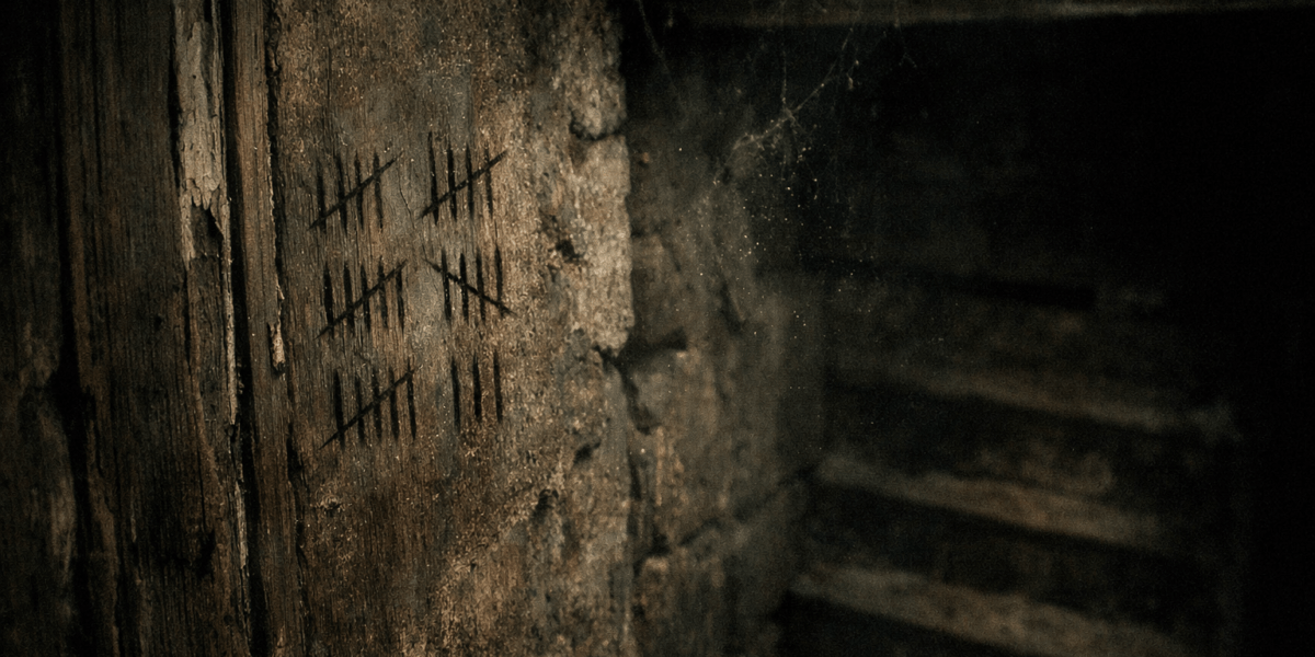 Counting the Grain — journal photograph from Entry #041 of The Dead Journal by Thomas Hale