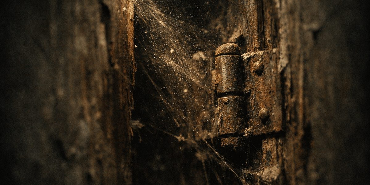 Dust Against the Grain — journal photograph from Entry #052 of The Dead Journal by Thomas Hale