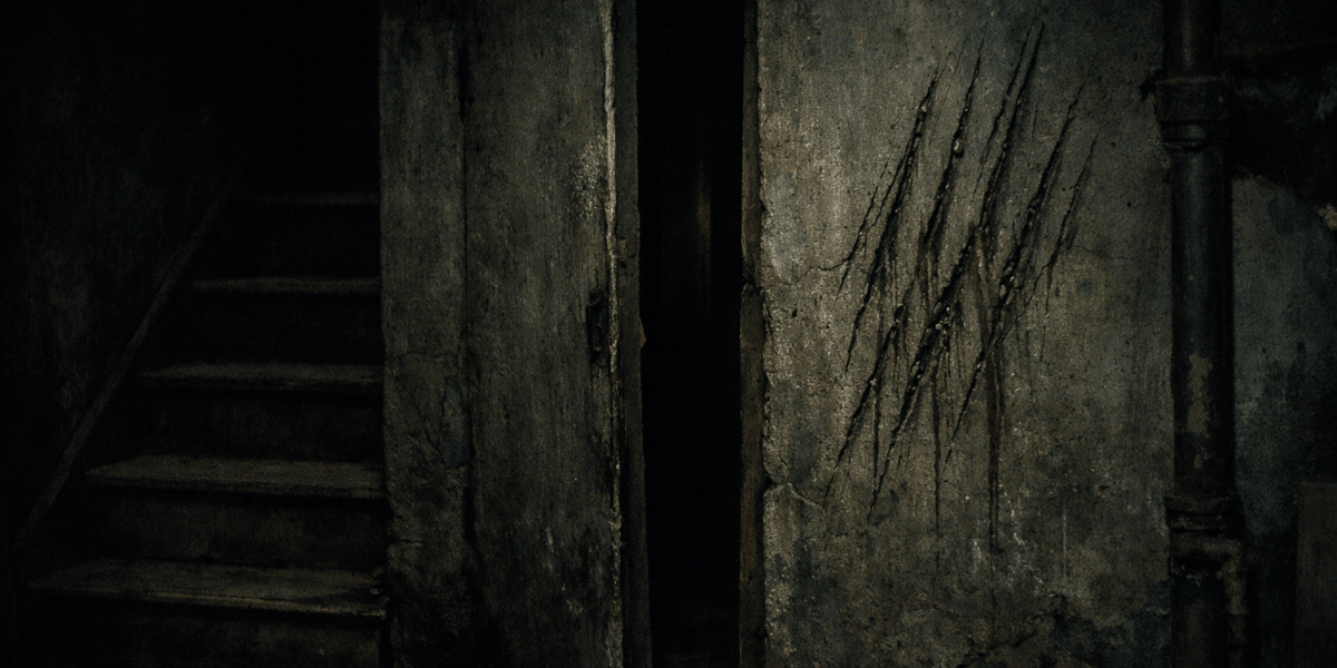 Scrape in Plain View — journal photograph from Entry #053 of The Dead Journal by Thomas Hale