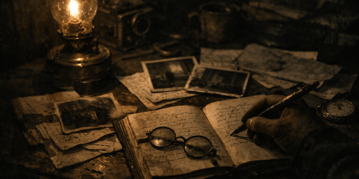 A Consistent Refusal — journal photograph from Entry #075 of The Dead Journal by Thomas Hale