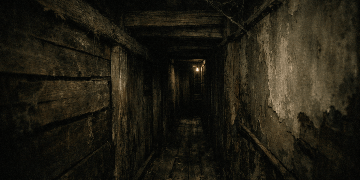 The Service Run — journal photograph from Entry #101 of The Dead Journal by Thomas Hale