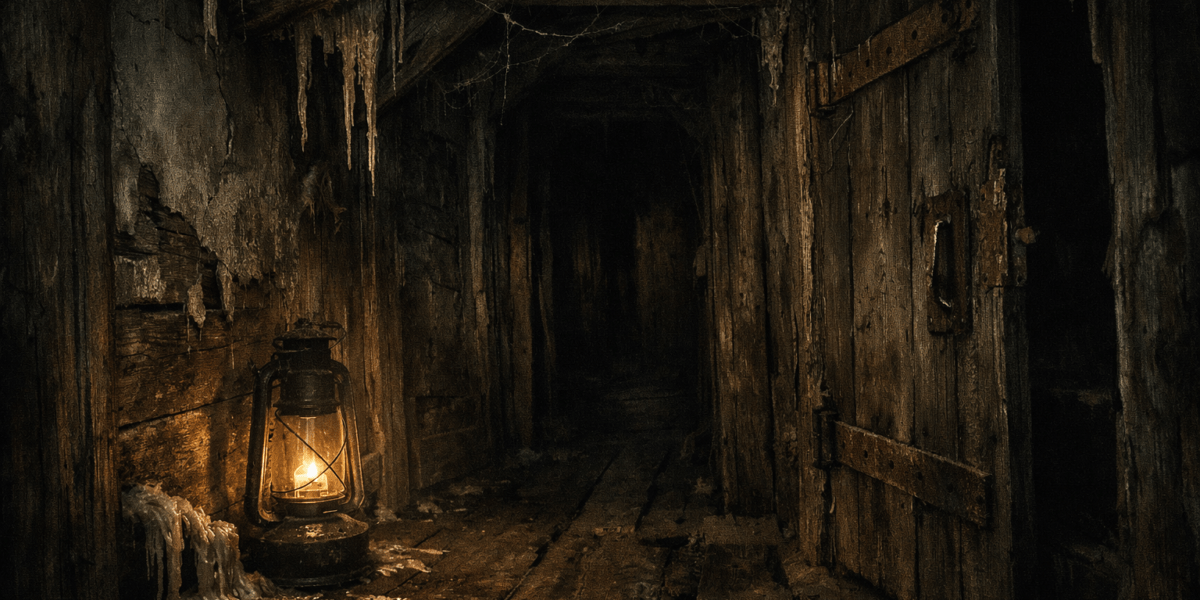 The True Hallway — journal photograph from Entry #100 of The Dead Journal by Thomas Hale