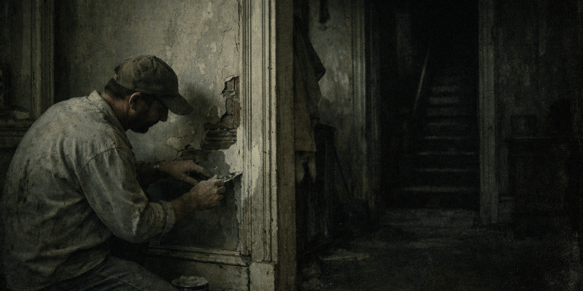 The Courtesy Layer — journal photograph from Entry #111 of The Dead Journal by Thomas Hale