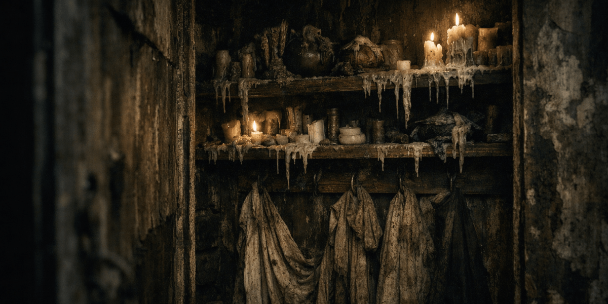 The Kept Passage — journal photograph from Entry #114 of The Dead Journal by Thomas Hale