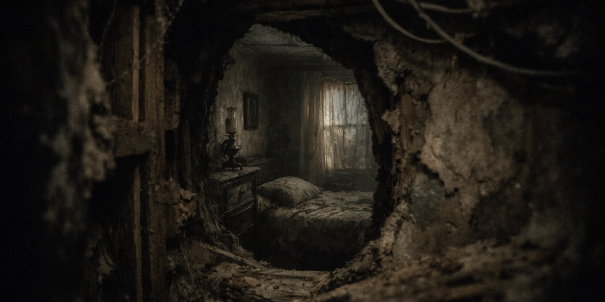 The Narrow Eye — journal photograph from Entry #120 of The Dead Journal by Thomas Hale