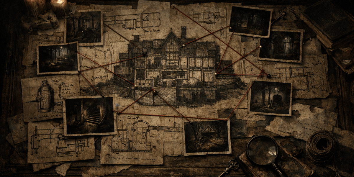 Where the Lines Meet — journal photograph from Entry #197 of The Dead Journal by Thomas Hale
