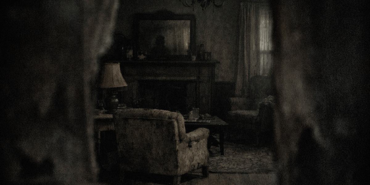 Sightlines in the Parlor — journal photograph from Entry #208 of The Dead Journal by Thomas Hale