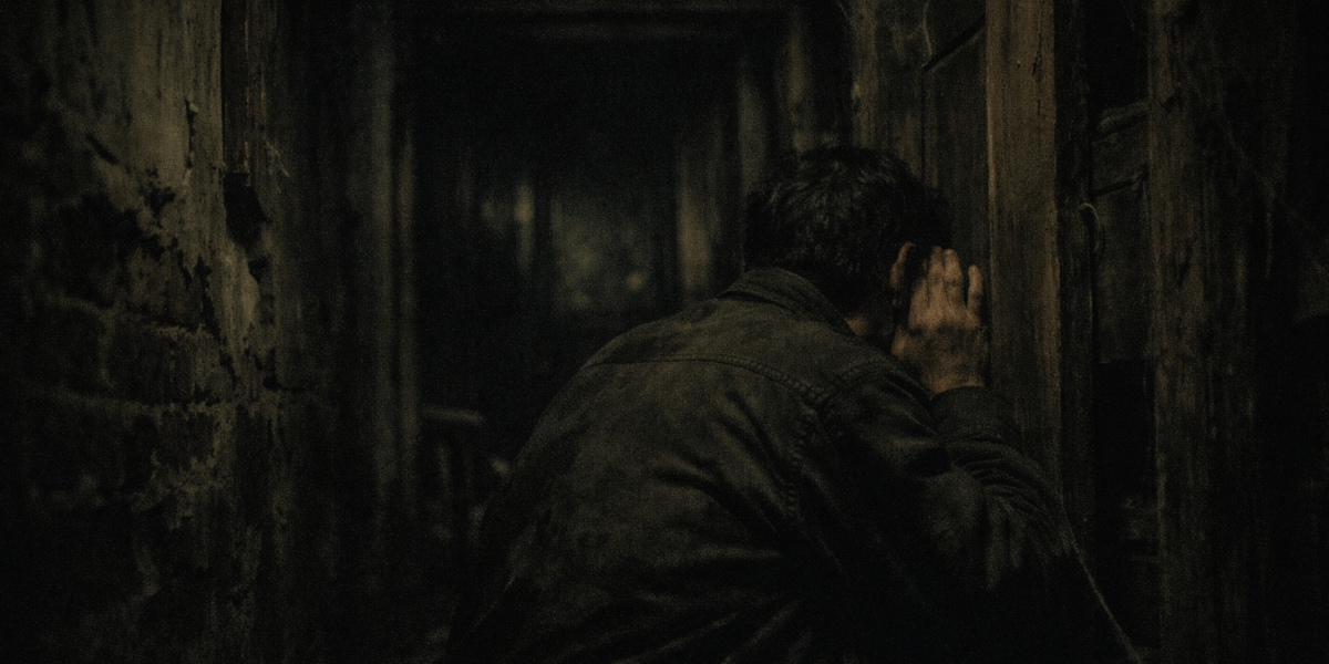 Cadence in the Studs — journal photograph from Entry #144 of The Dead Journal by Thomas Hale
