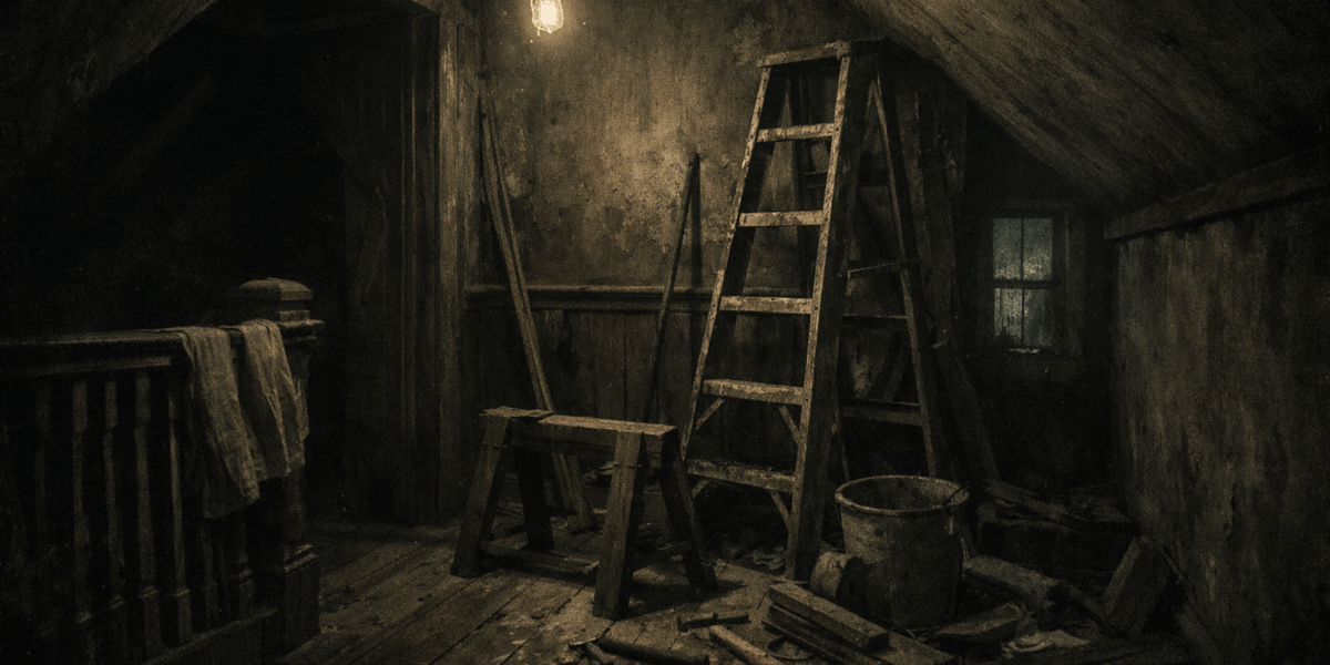 Landing, Narrower Air — journal photograph from Entry #147 of The Dead Journal by Thomas Hale