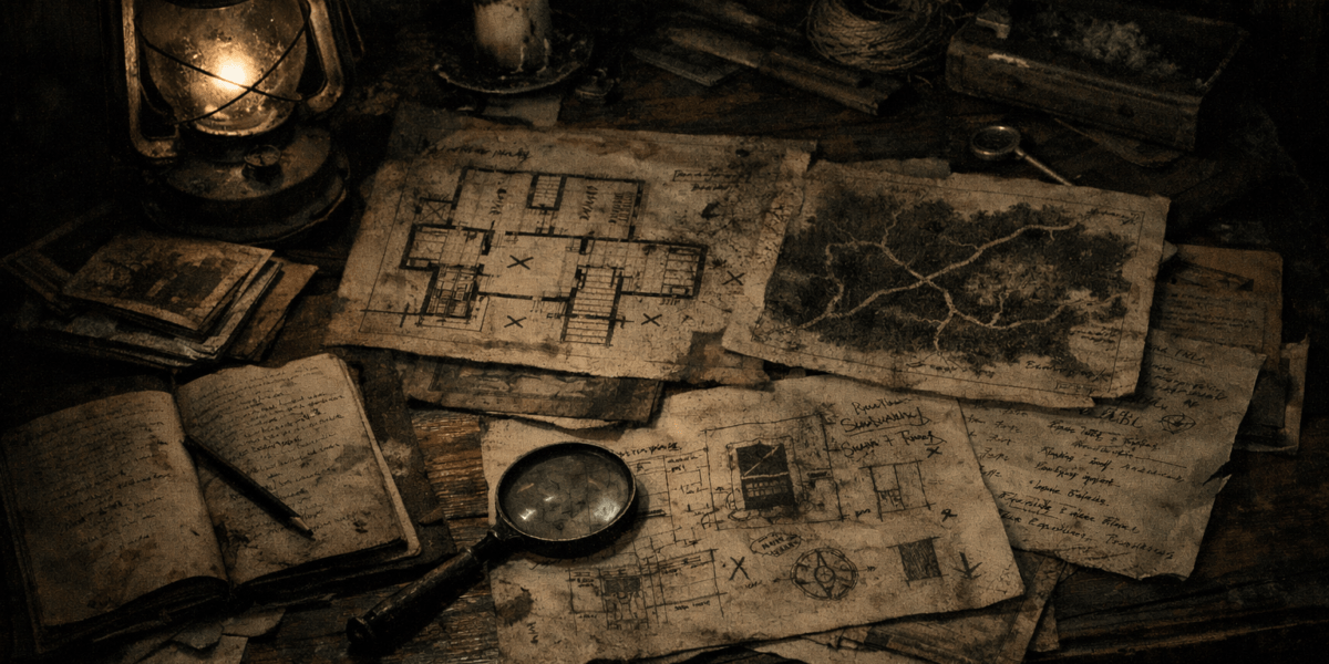 Vantage and Wear — journal photograph from Entry #145 of The Dead Journal by Thomas Hale