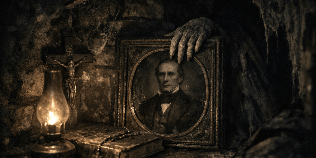 Where the Hand Rests — journal photograph from Entry #218 of The Dead Journal by Thomas Hale