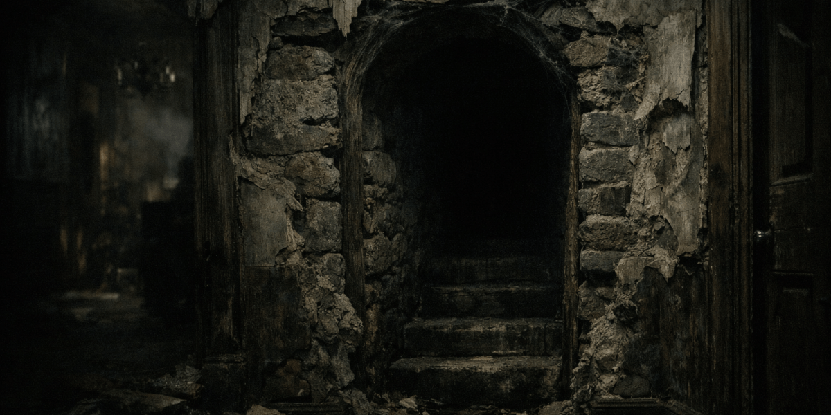 The Kept Threshold — journal photograph from Entry #229 of The Dead Journal by Thomas Hale