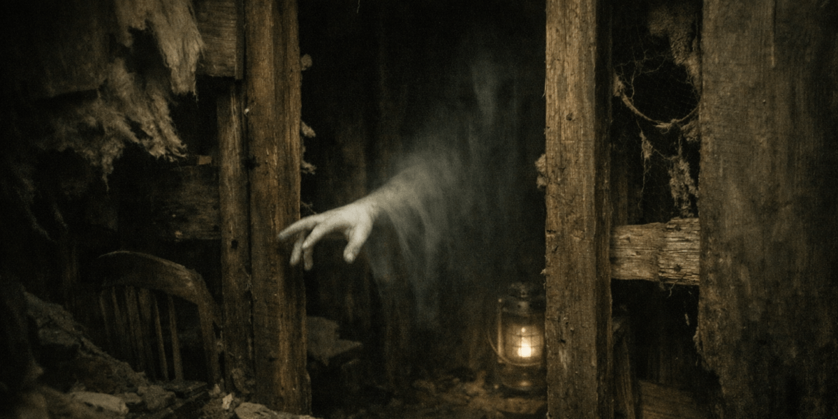 Between the Studs — journal photograph from Entry #238 of The Dead Journal by Thomas Hale