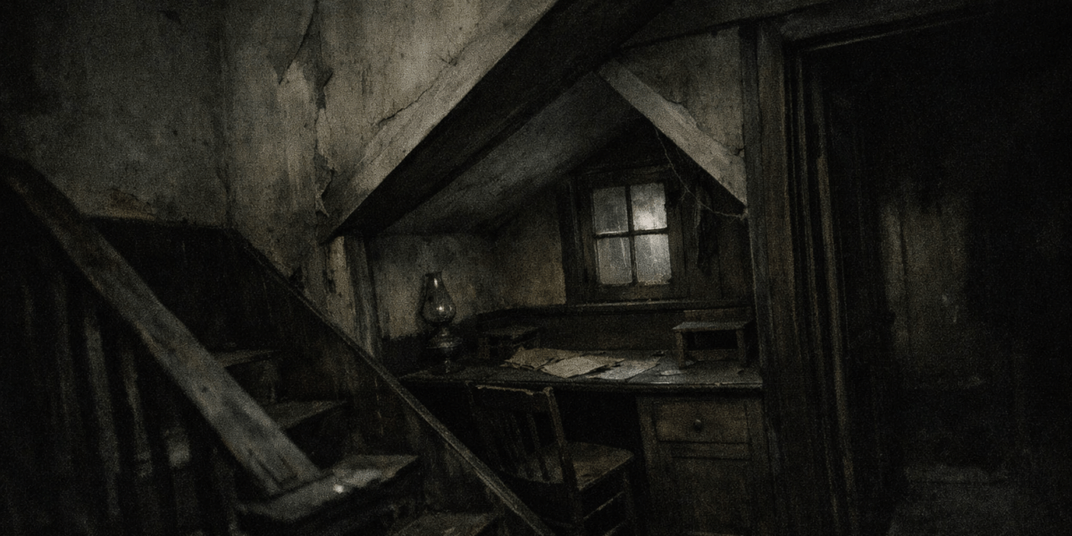 Angles Built In — journal photograph from Entry #252 of The Dead Journal by Thomas Hale