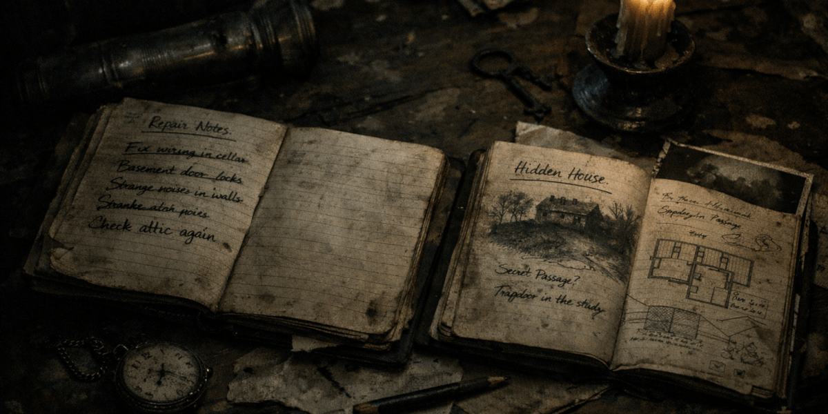 Timing Off by Degrees — journal photograph from Entry #165 of The Dead Journal by Thomas Hale