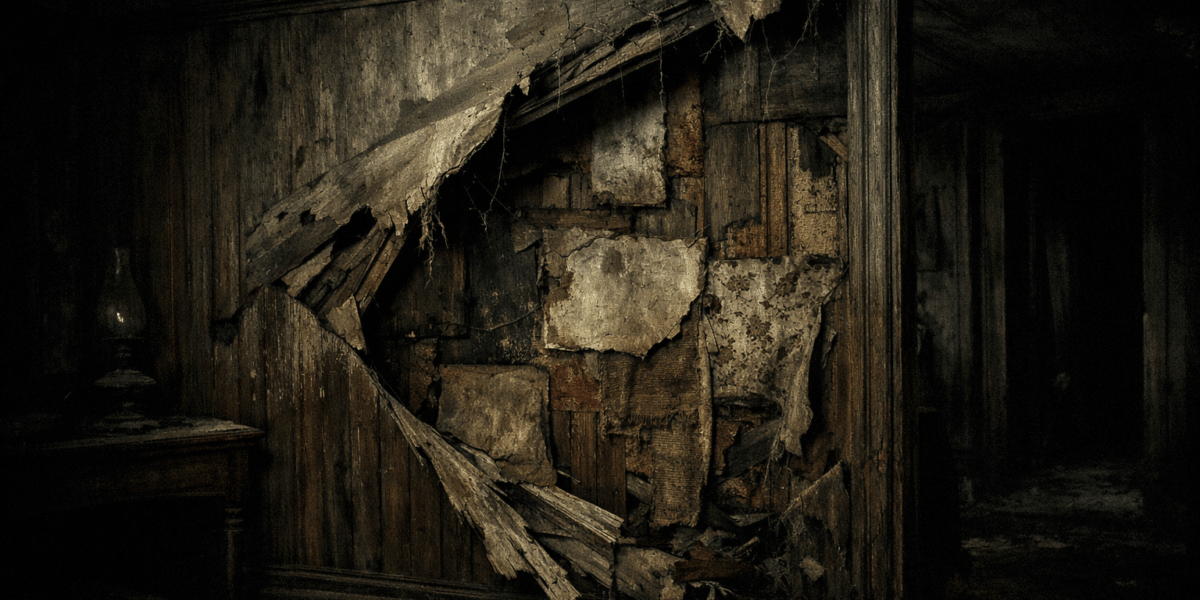 Under the Fresh Coat — journal photograph from Entry #164 of The Dead Journal by Thomas Hale