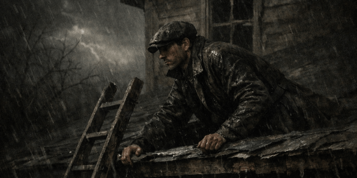 Finish Before the Wind — journal photograph from Entry #296 of The Dead Journal by Thomas Hale