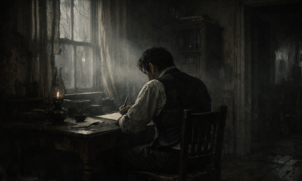 Only This Work — journal photograph from Entry #319 of The Dead Journal by Thomas Hale