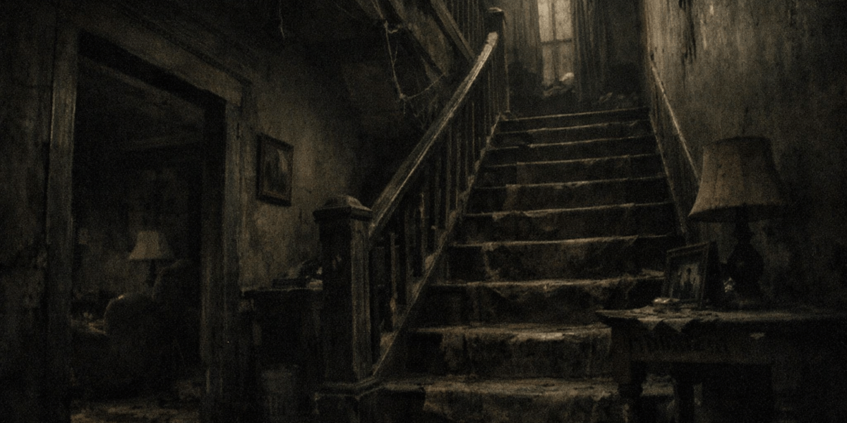 The House Returns Me — journal photograph from Entry #320 of The Dead Journal by Thomas Hale