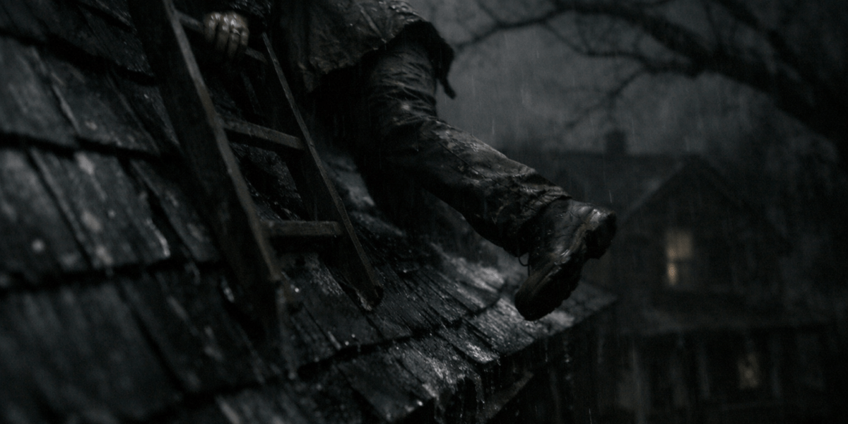 The Quiet Tilt — journal photograph from Entry #299 of The Dead Journal by Thomas Hale