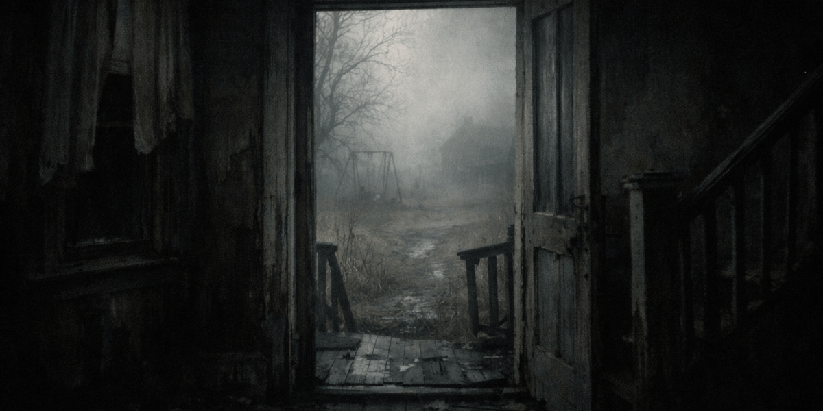 Thin Beyond the Door — journal photograph from Entry #311 of The Dead Journal by Thomas Hale