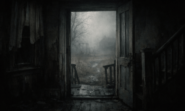 Thin Beyond the Door — journal photograph from Entry #311 of The Dead Journal by Thomas Hale