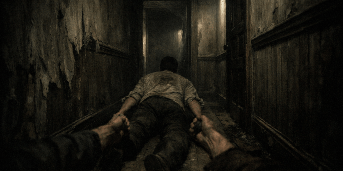 Assigned Corners — journal photograph from Entry #352 of The Dead Journal by Thomas Hale